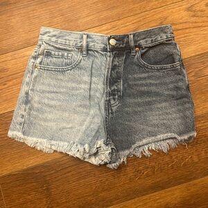 Pacsun 2 toned Jean shorts